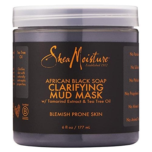 SheaMoisture African Black Soap Clarifying Mud Mask Best Masks on Amazon POPSUGAR Beauty UK