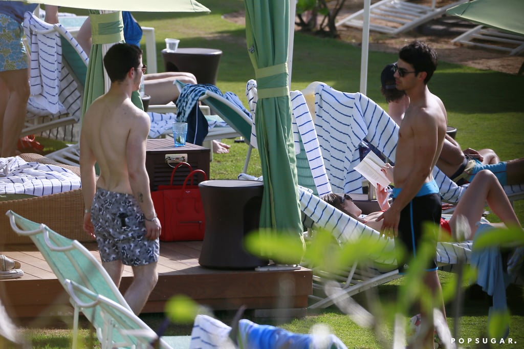 Nick and Joe chatted.