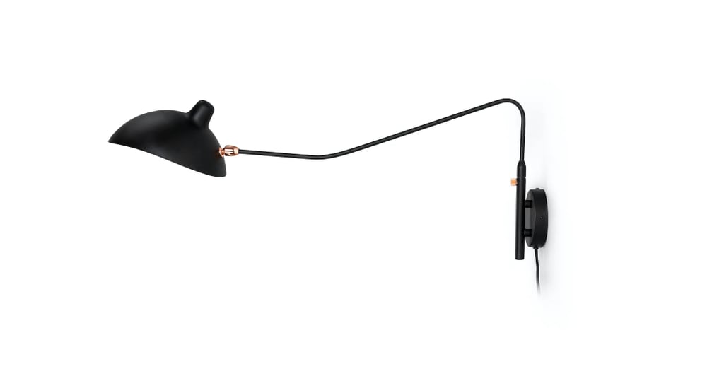 Leap Black Sconce
