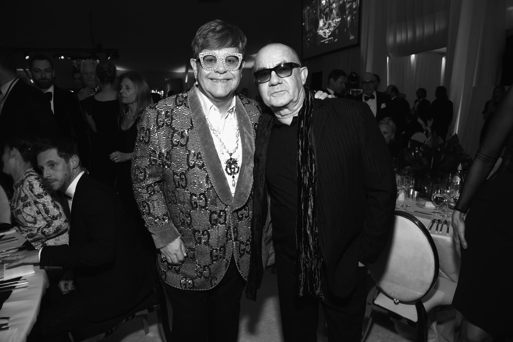 Pictured Elton John and Bernie Taupin BlackandWhite Pictures From