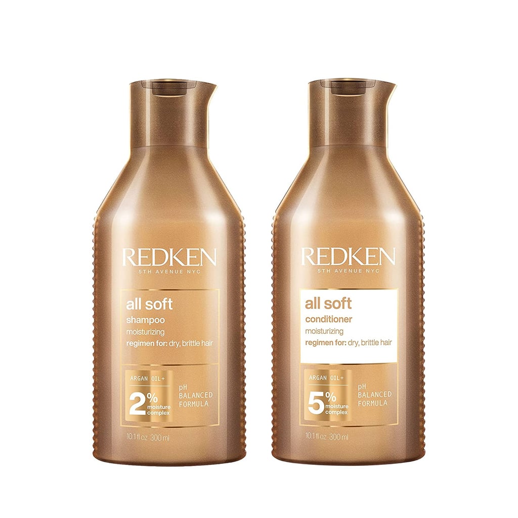 For Dry/Brittle Hair: Redken All Soft Shampoo and Conditioner Set