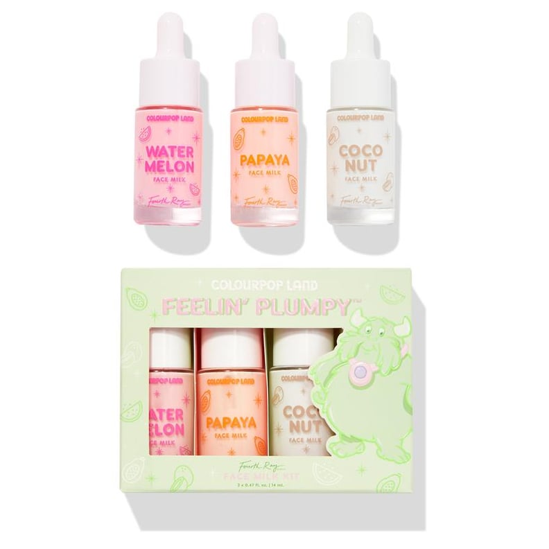 ColourPop Feelin' Plumpy Candy Land Face Milk Skincare Mini Kit