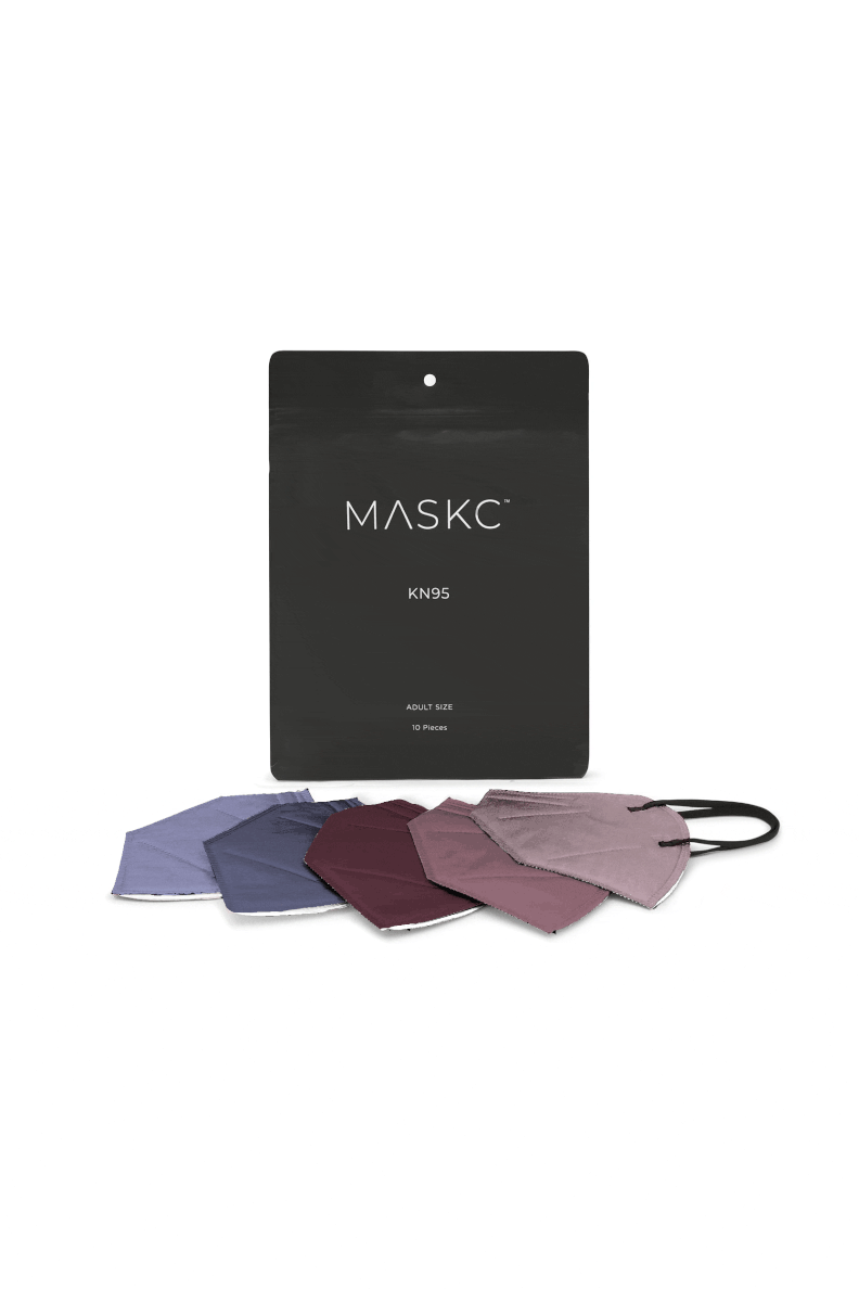Shades of Purple: MASKC Vogue Variety KN95 Face Masks