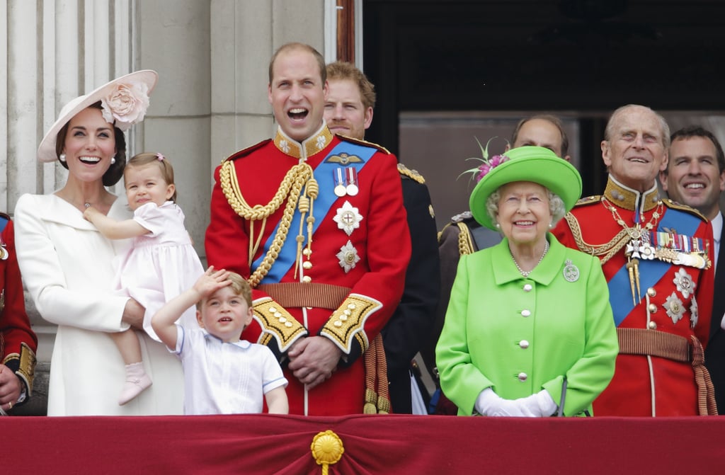 The royal siblings stole the spotlight at the Trooping the Colour parade in London in June.