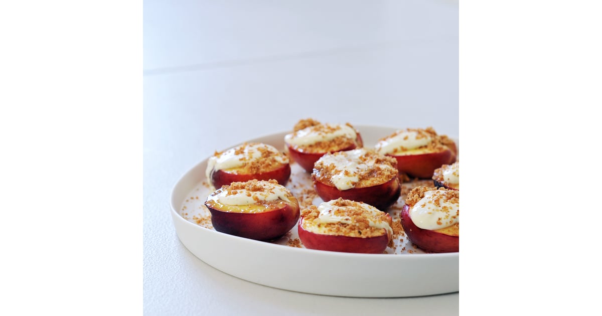 HoneyBaked Nectarines With Vanilla Crème Fraiche Stone Fruit Recipes