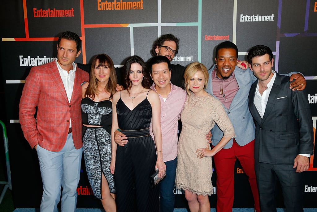 The cast of Grimm got together for a group shot on Saturday.