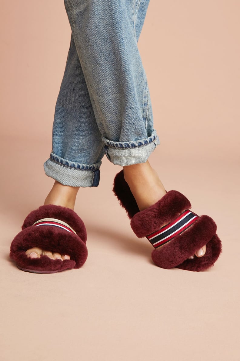 Emu Wrenlette Striped Slide Slippers