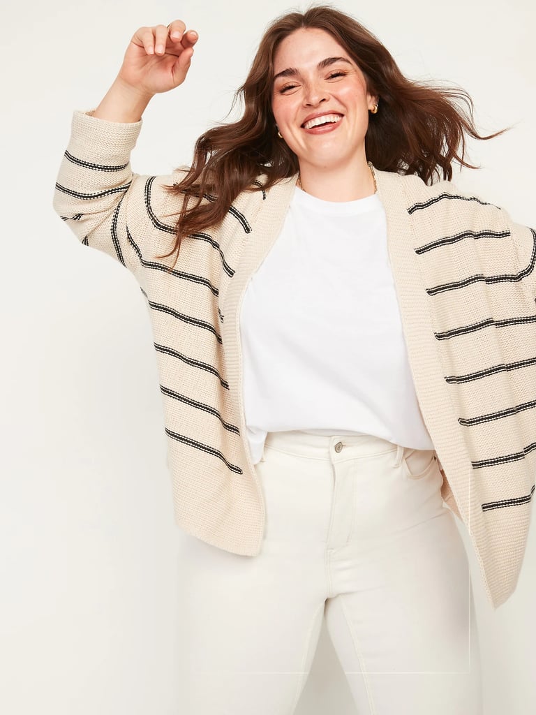 Old Navy Textured Open-Front Cardigan Sweater