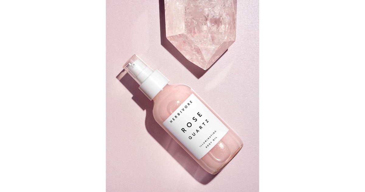 Herbivore Rose Quartz Illuminating Body Oil Best Skincare Products