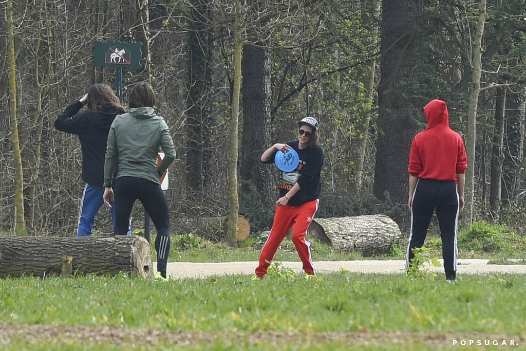 Kristen Stewart and Soko Playing in the Park Pictures 2016