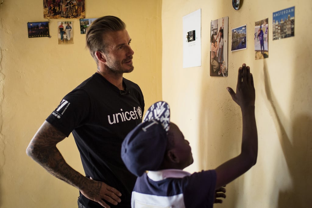 David Beckham in Africa With UNICEF June 2016