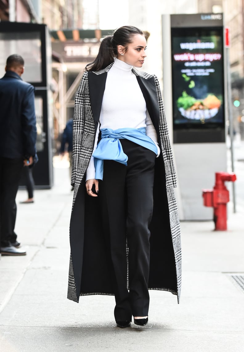 Sofia Carson Walking Through New York City