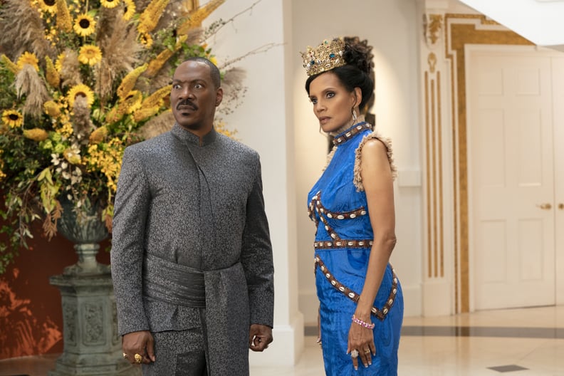 Eddie Murphy and Shari Headley in Coming 2 America