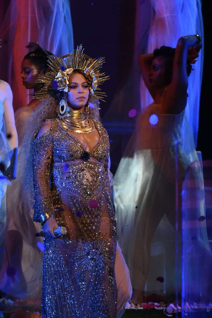 Beyonce Knowles at the 2017 Grammys | POPSUGAR Celebrity ...