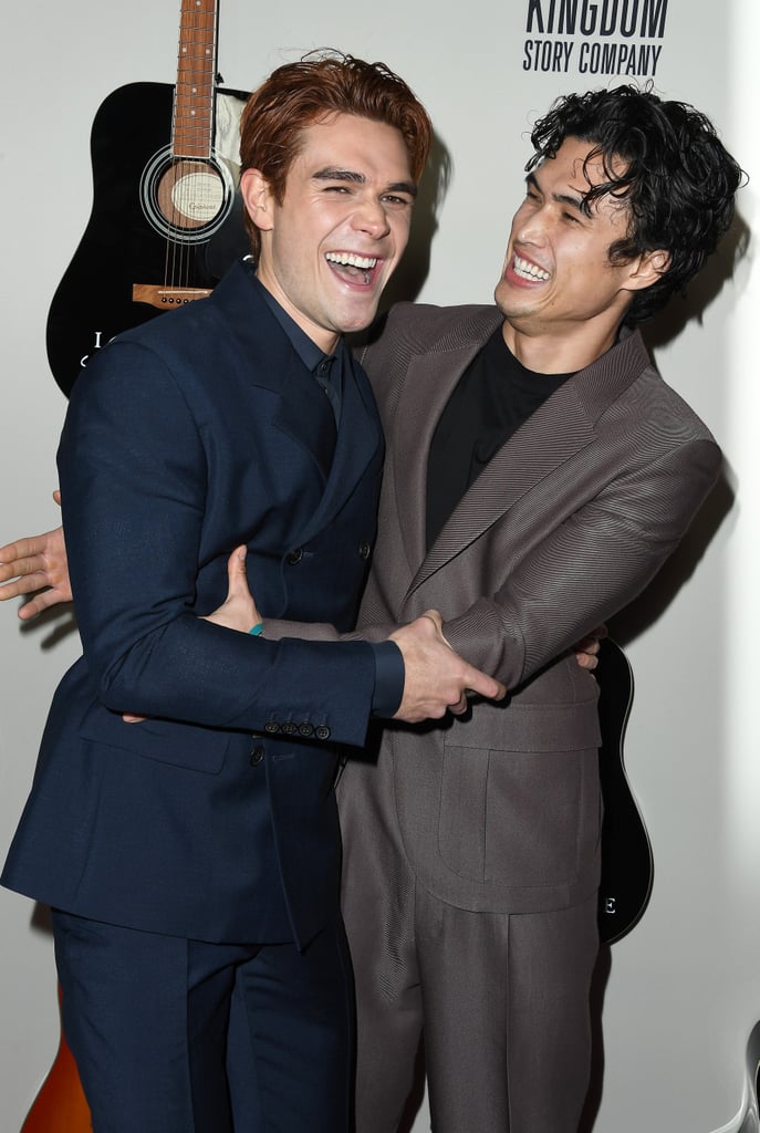 KJ Apa and Charles Melton at I Still Believe Premiere Photos