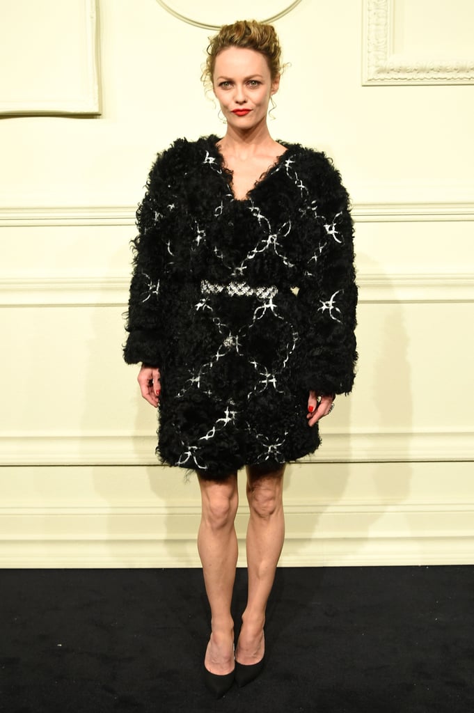 Vanessa Paradis and Lily-Rose Depp at Chanel Show in NYC