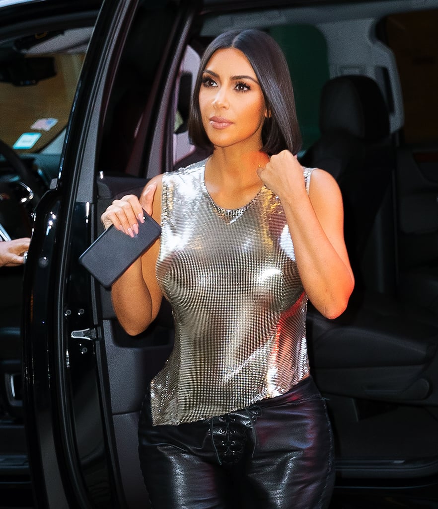 Kim Kardashian's Cold-Brew Hair Color