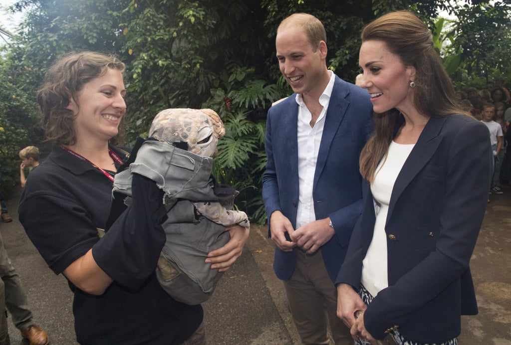 Prince William and Kate Middleton at the Eden Project 2016