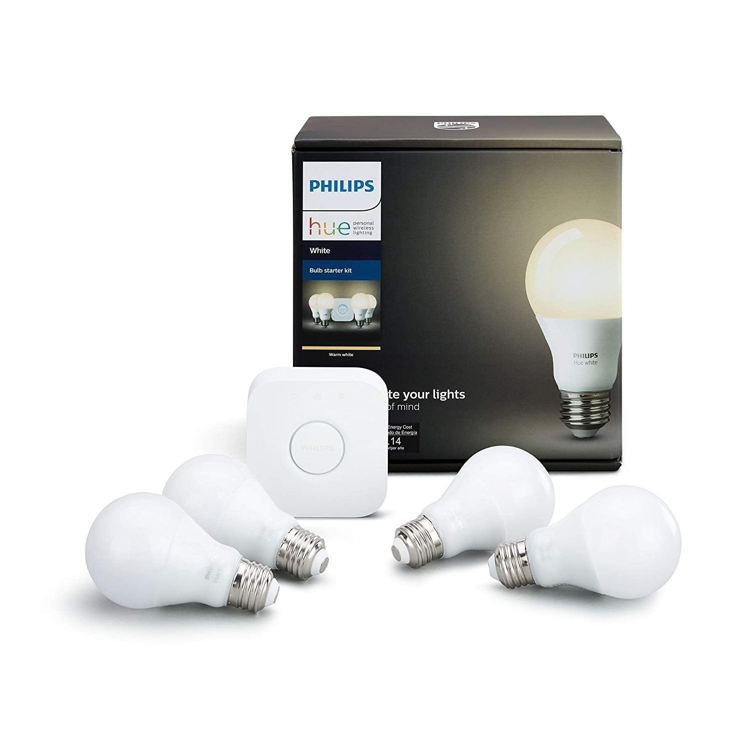 Philips hue white a19 shop led smart bulb