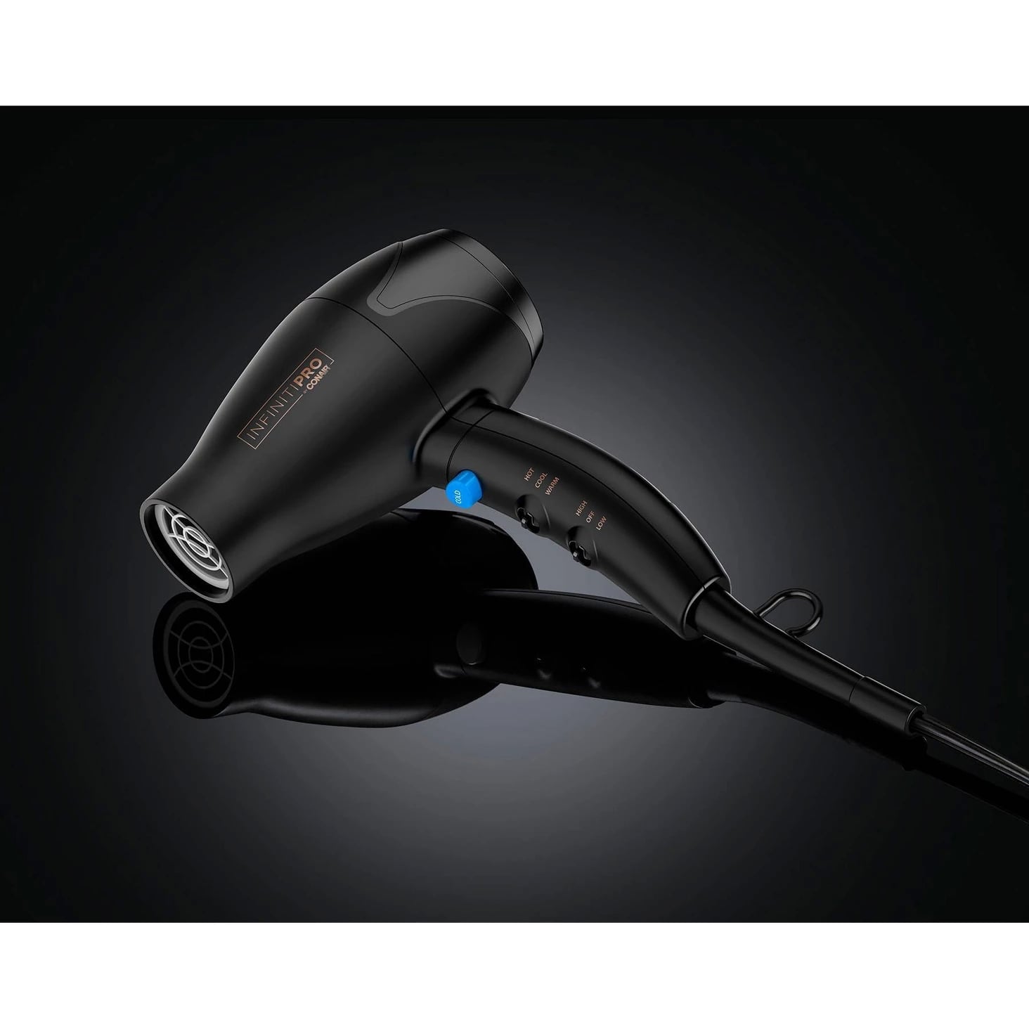 InfinitiPro by Conair Travel Professional Hair Dryer Buckle Up