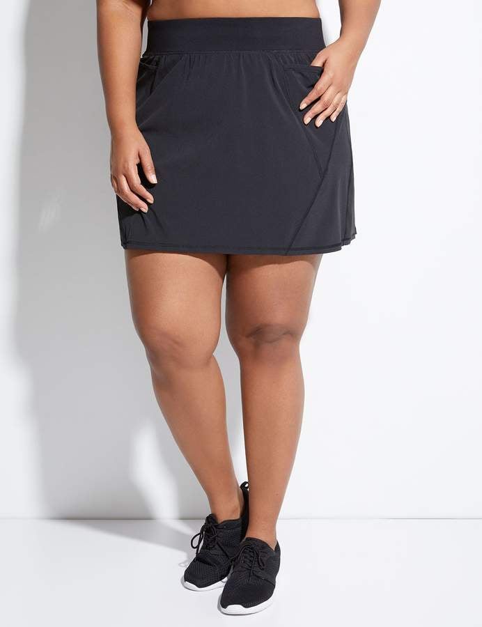 Lane Bryant Cooling Woven Pleated Active Skort