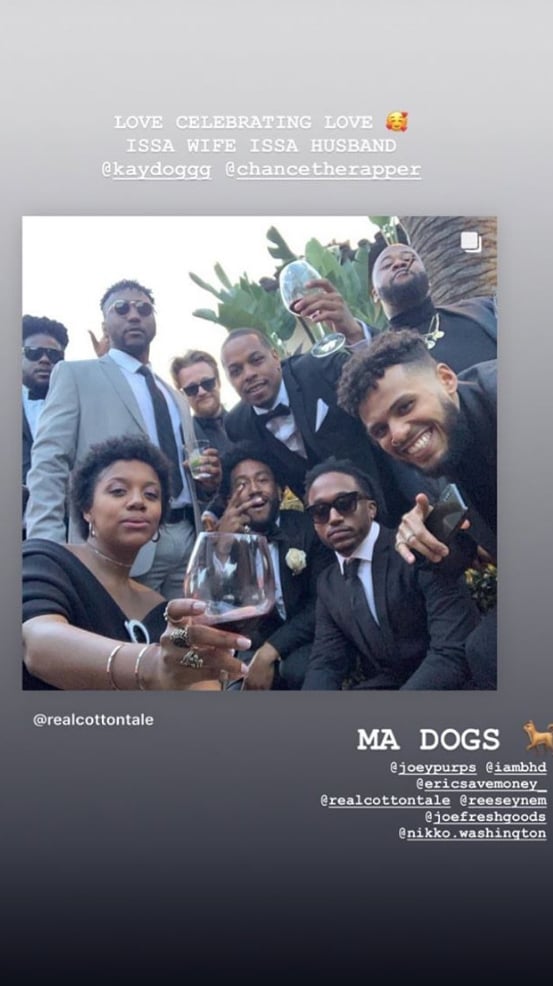 Chance the Rapper and Kirsten Corley Wedding Pictures