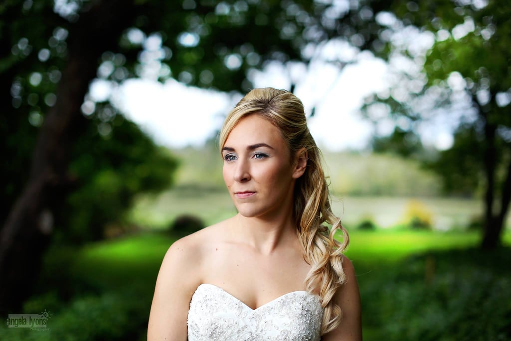 Kristen made a gorgeous bride at her wedding in Bonney Lake, WA.