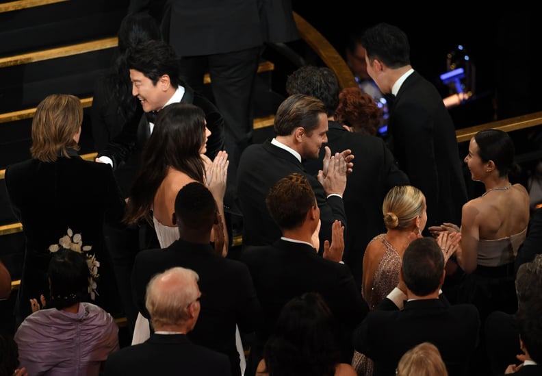 Feb. 2020: Leo and Camila Sit Next to Each Other at the Oscars