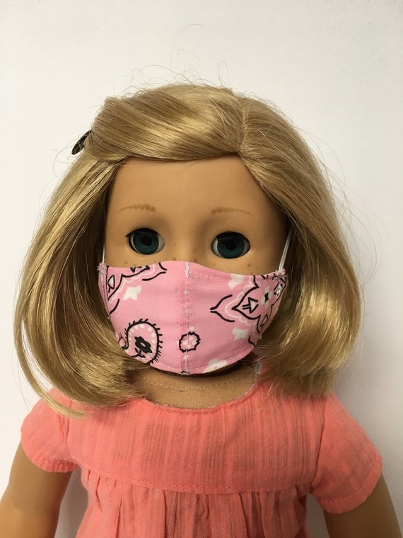Pink Bandana Mask