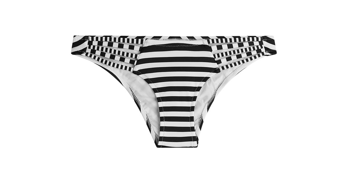 Paolita Striped Bikini Bottoms ($95) | Emily Ratajkowski's Bikini Style ...