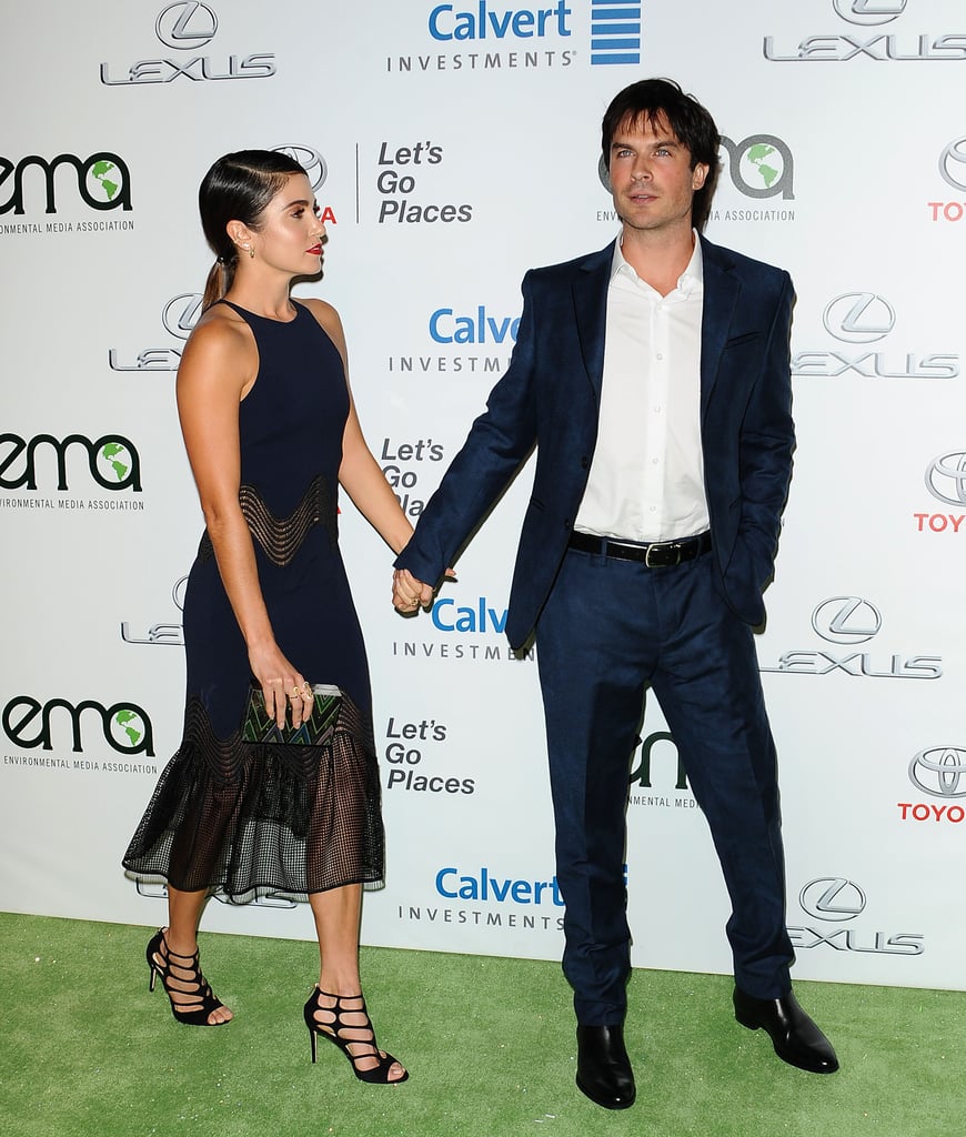 Ian Somerhalder and Nikki Reed at the EMA Awards 2016