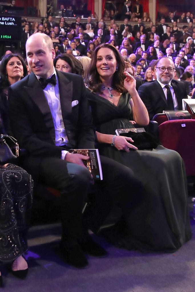 Prince William and Kate Middleton at the BAFTA Awards