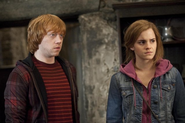 Ron And Hermione From Harry Potter And The Deathly Hallows Part 2 100 