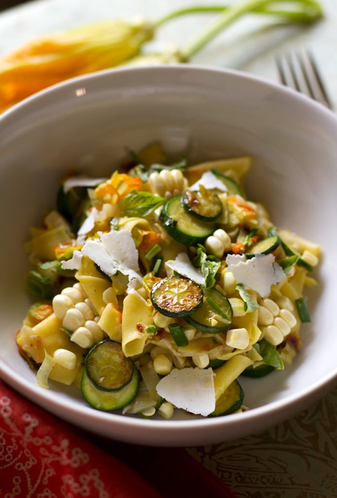 Maltagliati Pasta With Summer Vegetables