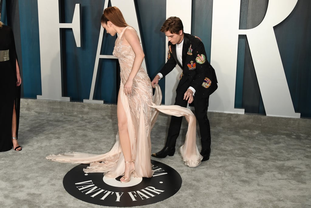 Barbara Palvin and Dylan Sprouse at the Oscars Afterparty