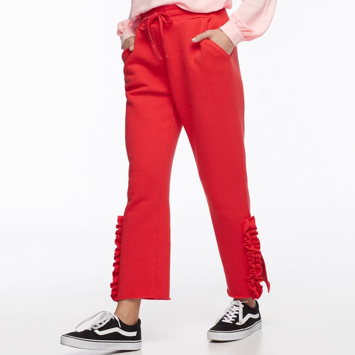 K/lab Ruffled Sweatpants Kohl's Clothing Spring 2018 POPSUGAR