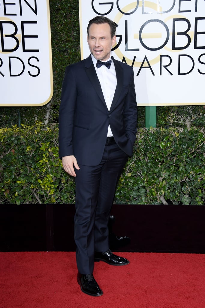 Winona Ryder and Christian Slater at the 2017 Golden Globes