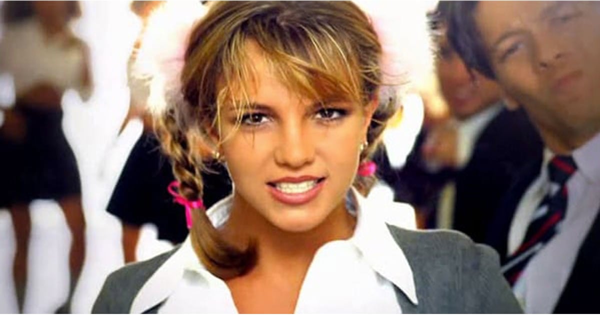 Britney Spears Baby One More Time Video Facts Popsugar Entertainment