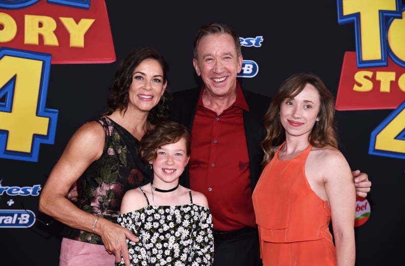 Tim Allen, Jane Hajduk, and Their 2 Kids at the Toy Story 4 Premiere