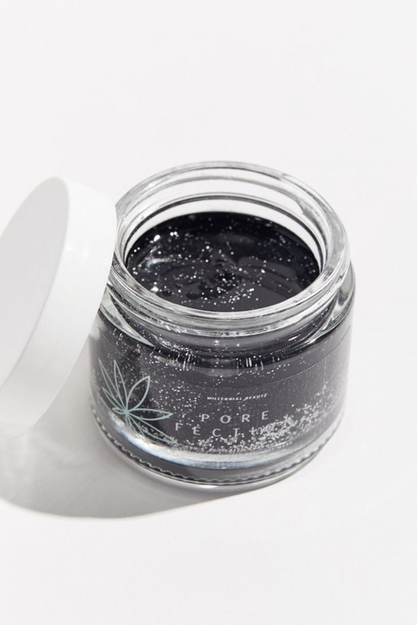 Millennial Beauté Porefection CBD + Activated Charcoal Glitter Peel-Off Mask