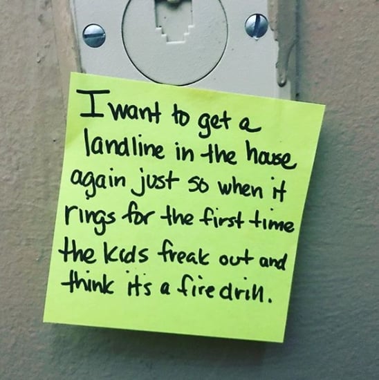 Dad's Funny Post-It Notes