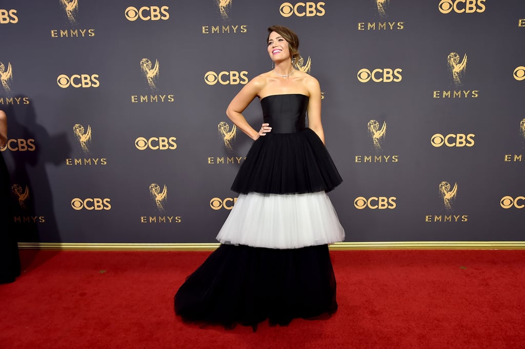 Mandy Moore at the 2017 Emmys