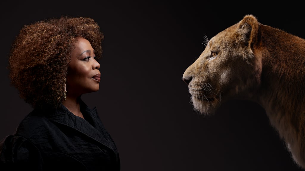 Alfre Woodard With Sarabi