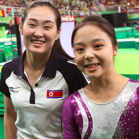 North and South Korean Gymnasts Take Selfie at 2016 Olympics