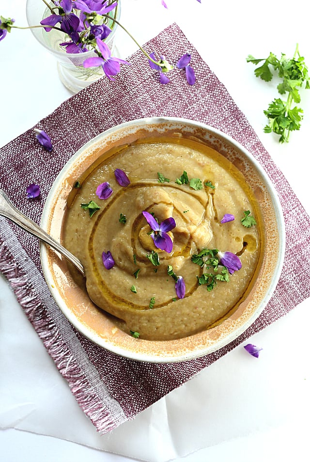 Vegan Potato and White Bean Soup