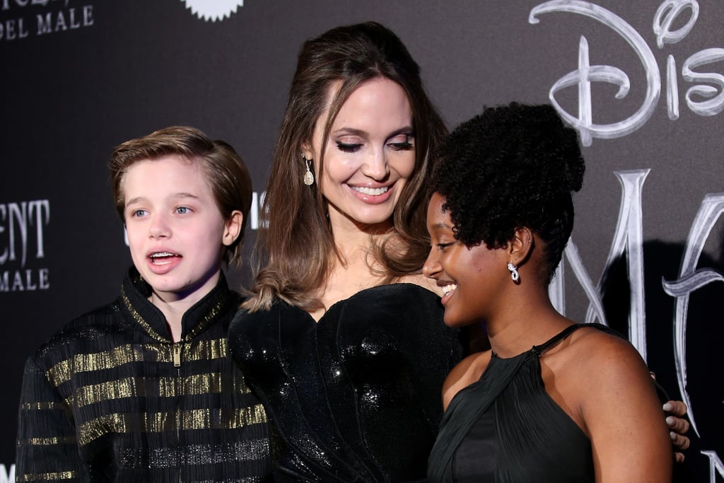 Angelina Jolie and Her Kids at Maleficent 2 Europe Premiere