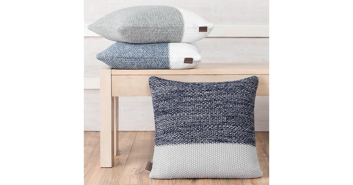 Haven Colorblock Knit Decorative Pillow If Anyone From Ugg Is