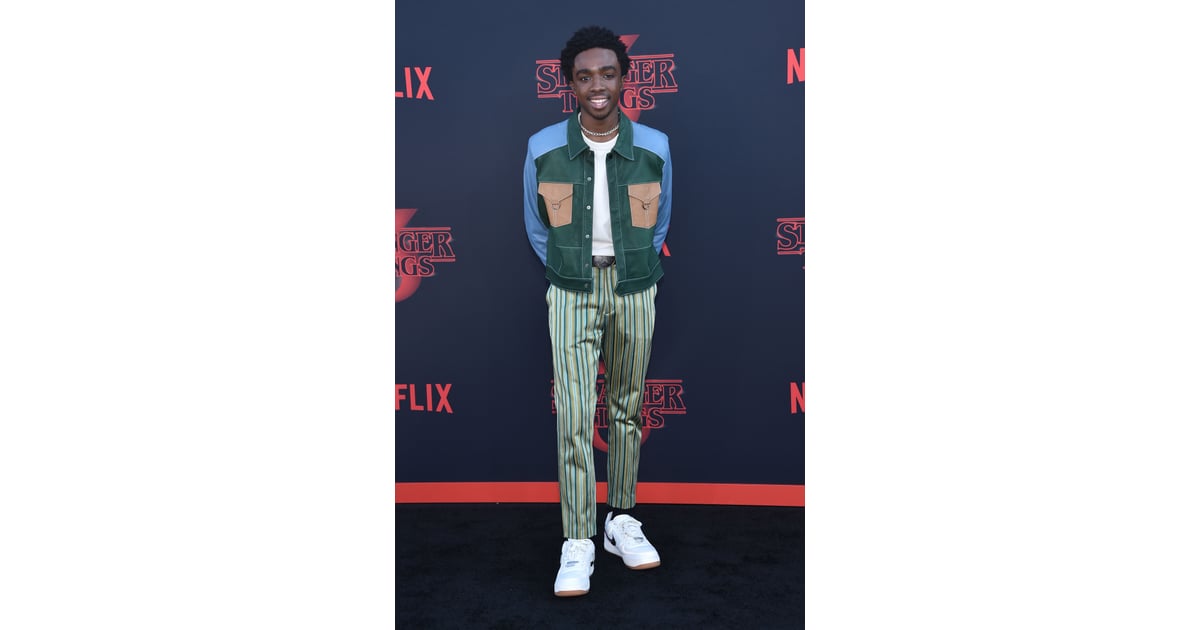 Caleb Mclaughlin At Stranger Things Season 3 Premiere The