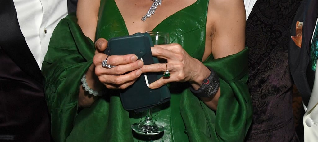 Michelle Yeoh Wears Crazy Rich Asians Ring at Golden Globes
