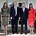 Melania Trump Wears Safari Suit April 2017